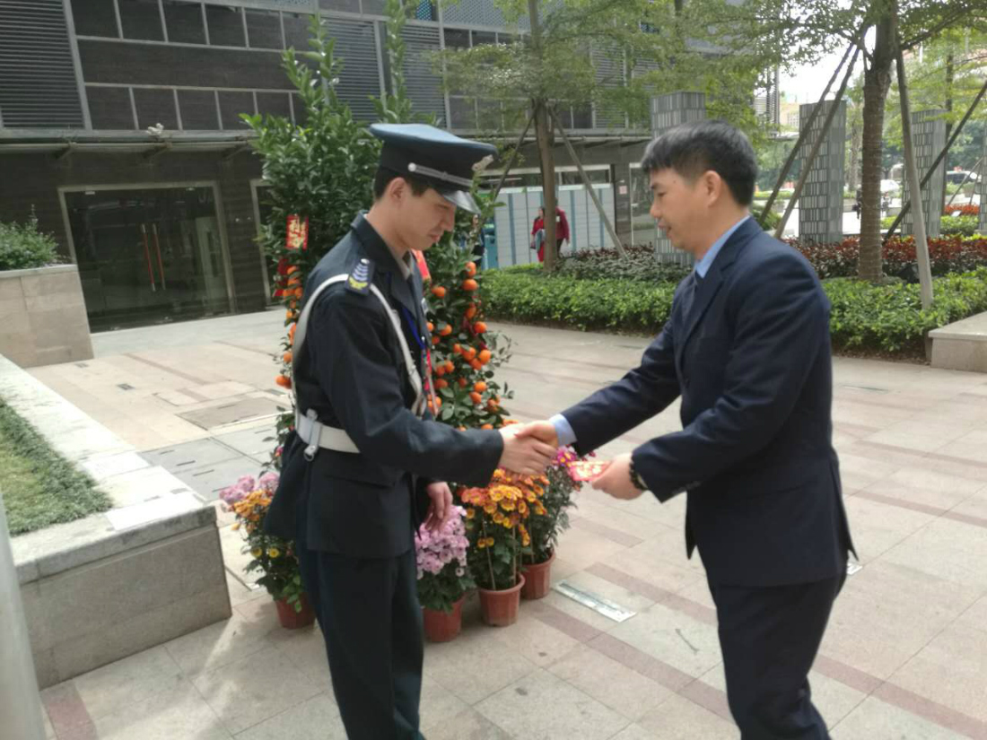 新年送溫暖，公司領(lǐng)導(dǎo)慰問堅守崗位一線員工
